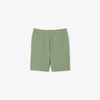 Quần short Lacoste Chính Hãng - Regular Fit Fleece Shorts - Màu Xanh | JapanSport  GH9860-51-S86