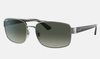 Kính Ray-ban Chính hãng - 0RB3687 004/71 61 - Xám đen | JapanSport