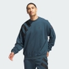 Áo Khoác Adidas Chính Hãng - Anthony Edwards 1 Foundation Crew Neck Sweatshirt - Màu Xanh | JapanSport IM8231