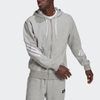 Áo Khoác Adidas Chính Hãng - Future Icons 3-Stripes Full-Zip - Màu Xám | JapanSport HC5249