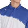 Áo Polo Mizuno Chính Hãng - Ice Touch Solar Cut Short Sleeve Zip-Up Shirt  - Màu Trắng | JapanSport E2MAC001-84