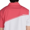 Áo Polo Mizuno Chính Hãng - Ice Touch Solar Cut Short Sleeve Zip-Up Shirt  - Màu Trắng/Đỏ | JapanSport E2MAC001-86
