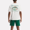 Áo Phông Reebok Chính Hãng - CL COURT SPORT - Màu Trắng | JapanSport 100203393