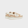 Giày Lacoste Nam Chính hãng - T-CLIP TONAL MEN'S LEATHER SNEAKERS - Màu Be | JapanSport 7-49SMA0072-BW7