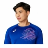 Áo Khoác Asics Chính Hãng - Volleyball Jersey - Màu Xanh | JapanSport 2053A188-401