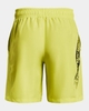 Quần Short Under Armour Chính Hãng - Woven Graphic Shorts - Màu Xanh Chanh | JapanSport 1370388-743