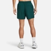 Quần Short Under Armour Chính Hãng - Crinkle Woven Volley - Màu Xanh | JapanSport 1383351-449