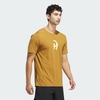 Áo Phông Adidas Nam Chính Hãng - Mahomes Designed for Training Workout Tee  - Màu Vàng | JapanSport IM8088