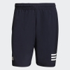 Quần Short Adidas Nam Chính Hãng - SHORT TENNIS 3 SỌC CLUB - Navy | JapanSport H34711