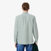 Áo Sơ Mi Lacoste Chính Hãng - Regular Fit Oxford Shirt- Màu Green| JapanSport CH1911-51-737