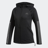 Áo Khoác Adidas Nữ Chính Hãng - TRAINING FULL-ZIP HOODIE - Đen | JapanSport EB5593