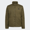 Áo Khoác Adidas Nam Chính Hãng - BSC 3-STRIPES INSULATED JACKET - Xanh Rêu | JapanSport HG6273