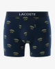 Quần Boxer Lacoste Chính hãng - Cotton Stretch Print Animation - Màu Xanh | JapanSport 6H6041-51