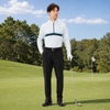 Áo Polo Mizuno Chính Hãng - Breath Thermo Long Sleeve Half Zip Shirt - Màu Trắng | JapanSport E2GAA505-white