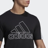 Áo Phông Adidas Nam Chính Hãng - FUTURE ICONS EMBROIDERED BADGE OF SPORT TEE - Đen | JapanSport HC5852