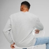 Áo Puma Nam Chính Hãng - POWER Graphic Crew Sweatshirt - Màu Xám | JapanSport 681298-04
