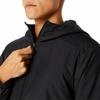 Áo Khoác Asics Chính Hãng - Asics Hex Graphic Padded Windbreaker Hoodie - Màu Đen | JapanSport 2031E238-001