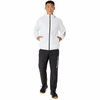 Áo Khoác Asics Chính Hãng - Asics Hex Graphic Padded Windbreaker Hoodie - Màu Trắng | JapanSport 2031E238-100