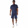 Áo Polo Asics Chính Hãng - HEX GRAPHIC DRY POLO SHIRTS - Màu Xanh | JapanSport 2031E496-402