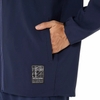 Áo Khoác Asics Chính Hãng - Cool Summer Knitted Jacket - Màu Xanh  | JapanSport 2031E989-400