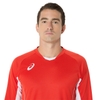 Áo Khoác Asics Chính Hãng - Asics long-sleeved indoor volleyball jersey - Màu Đỏ | JapanSport 2053A215-600
