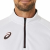 Áo Khoác Asics Chính Hãng - Dry Half-Zip - Màu Trắng | JapanSport 2101A176-100