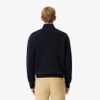 Áo Khoác Lacoste Chính hãng - Ribbed Knit Zip-Up Golf Sweater - Màu Navy | JapanSport  AH4811-51-166