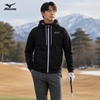 Áo Khoác Mizuno Chính Hãng - Men's Breath Thermo Full-Zip Hooded Parka - Màu Đen | JapanSport E2MCA501-09