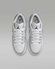 Giày Nike Chính Hãng - Air Jordan 1 Low (Big Kids) - Màu Trắng/Xám| JapanSport 553560-146