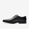 Giày Clark Nam Chính Hãng - Clarkslite Tie Black Combi - Đen | JapanSport  261-7688-17080