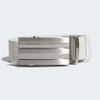 Thắt Lưng Adidas Chính Hãng - 3 Stripe Polyurethane Holeless - Màu Trắng | JapanSport HA5950