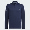 Áo Polo Adidas Nam Chính Hãng - AEROREADY Big Badge of Sport Long Sleeve - Màu Xanh | JapanSport HY0929