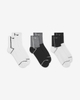 Tất Nike Chính Hãng - Everyday Plus Lightweight - Màu Trắng/Xám/Đen | JapanSport CK6021-904