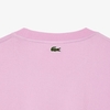 Áo phông Lacoste Chính hãng - Loose Fit Heavy Cotton Printed T-Shirt - Màu Hồng| JapanSport TH7315-51-IXV