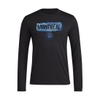 Áo Phông Adidas Nam Chính Hãng - CF Long Sleeve Pre-Game T-Shirt - Màu Đen | JapanSport IP1019