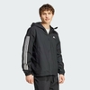 Áo Khoác Adidas Nam Chính Hãng - Essentials 3-Stripes RAIN.RDY Jacket - Màu Đen | JapanSport IV9262