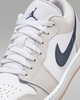 Giày Nike Chính Hãng - Air Jordan 1 Low - Màu Trắng Xám | JapanSport 553558-146