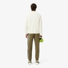 Quần dài Lacoste Chính hãng - Tennis Logo Stripe Tracksuit Pants - Màu Olive | JapanSport XH4761-51-E9F