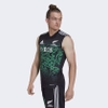 Áo Phông Adidas Nam Chính Hãng - Maori All Blascks Rugby Performance Singlet - Đen | JapanSport HG7321