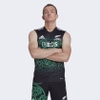 Áo Phông Adidas Nam Chính Hãng - Maori All Blascks Rugby Performance Singlet - Đen | JapanSport HG7321