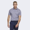 Áo Polo Adidas Nam Chính Hãng - TWO-COLOR STRIPED - Navy/White | JapanSport HS7579