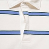Áo Polo Uniqlo Nam Chính Hãng - Striped Short Sleeve - Trắng | JapanSport 455390-01
