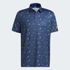Áo Polo Adidas Nam Chính Hãng - ULTIMATE365 ALLOVER PRINT POLO SHIRT - Xanh | JapanSport HK6859