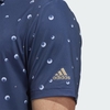 Áo Polo Adidas Nam Chính Hãng - ULTIMATE365 ALLOVER PRINT POLO SHIRT - Xanh | JapanSport HK6859