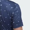 Áo Polo Adidas Nam Chính Hãng - ULTIMATE365 ALLOVER PRINT POLO SHIRT - Xanh | JapanSport HK6859