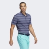 Áo Polo Adidas Nam Chính Hãng - TWO-COLOR STRIPED - Navy | JapanSport HE2298