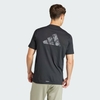 Áo Phông Adidas Nam Chính Hãng -  Logo Workout T-Shirt - Màu Đen | JapanSport IT2124