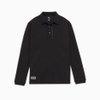 Áo Puma Nữ Chính Hãng -  PUMA Shadowcat Graphic Long Sleeve Polo - Màu Đen | JapanSport 635829-03