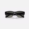 Kính RayBan Chính hãng - RB4388 - Sunglasses in Black and Grey - 55mm | JapanSport
