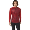 Áo Khoác Asics Chính Hãng - Dry Half Zip Training - Màu Đỏ | JapanSport 2101A216-600